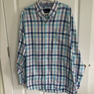 Tommy Bahama Men's Multicolor Plaid Shirt